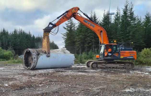 wind turbine decommissioning