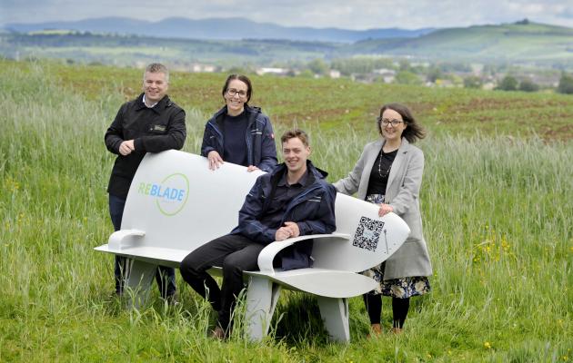 ReBlade bench to support community engagement