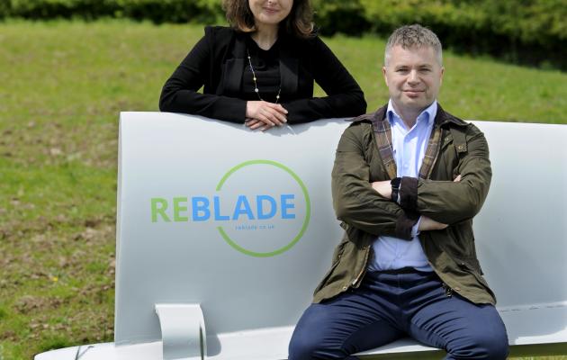 Fiona and Steven Lindsay of ReBlade
