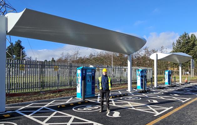 EV Hub Canopies