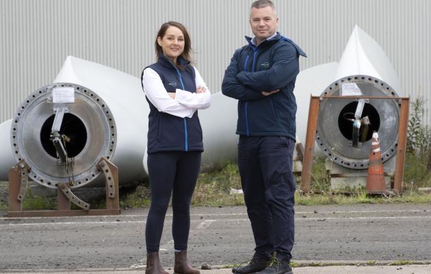 Fiona and Steven Lindsay of Reblade