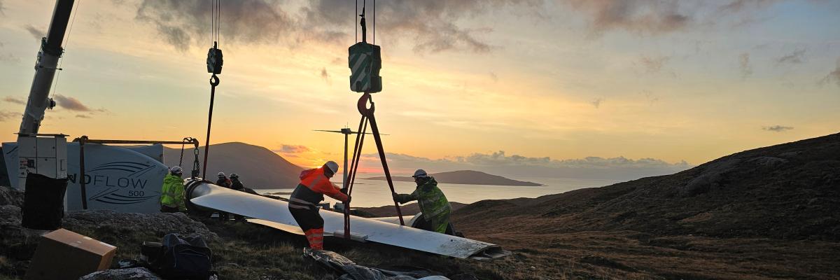 Wind turbine decommissioning by Reblade